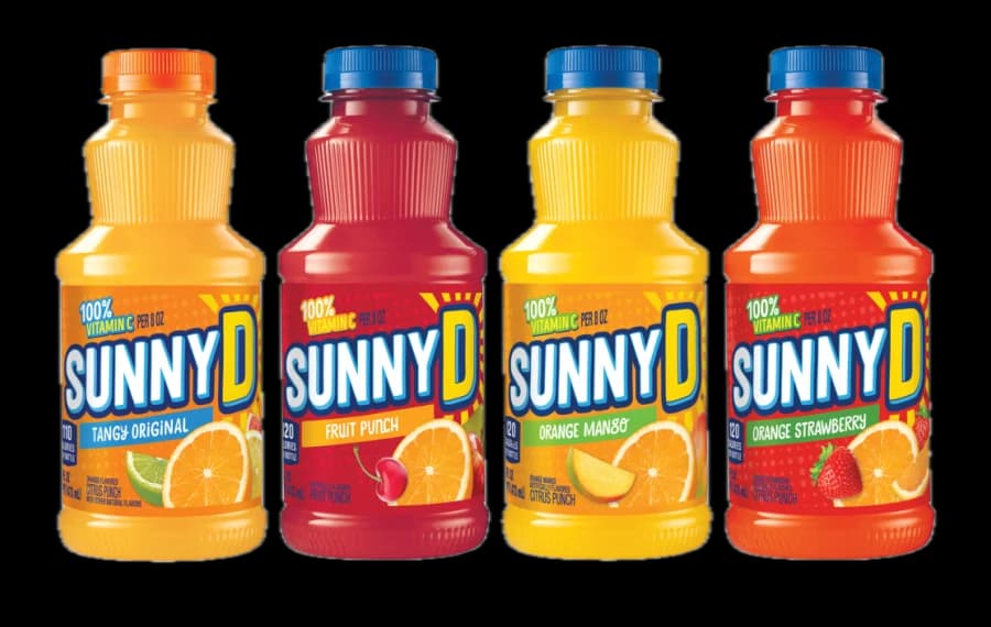 Sunny D Bottle